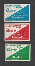 Lucifermerken,  Ossendrecht   (1095), Verzamelen, Verzenden, Zo goed als nieuw, Luciferdoosjes of -merken