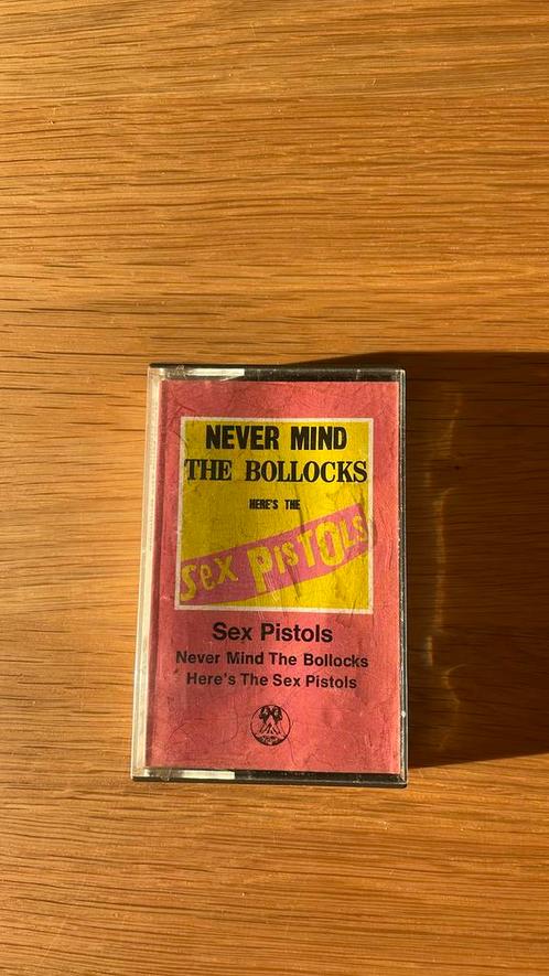 Cassettebandje Sex Pistols – Never Mind the Bollocks, Cd's en Dvd's, Cassettebandjes, Gebruikt, Origineel, 1 bandje, Ophalen of Verzenden