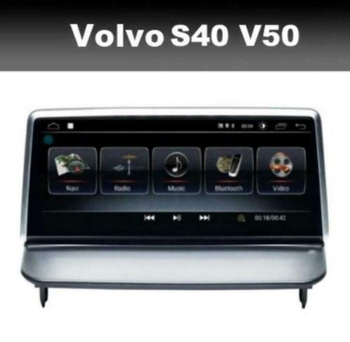 Volvo S40 V50 android 10 navigatie dab+ carplay 8,8inch, Auto diversen, Autoradio's, Nieuw, Ophalen of Verzenden