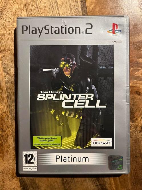 Playstation 2 - Tom Clansy's Splinter Cell - PS2, Spelcomputers en Games, Games | Sony PlayStation 2, Zo goed als nieuw, Shooter