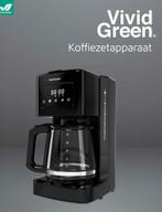 Vividgreen koffiezetapparaat nieuw in doos. Filterkoffie, Witgoed en Apparatuur, Koffiezetapparaten, 10 kopjes of meer, Ophalen of Verzenden