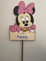 Geboortebord Minnie Mouse meisje geboorteborden huren huur, Kinderen en Baby's, Kraamcadeaus en Geboorteborden, Geboortebord, Zo goed als nieuw