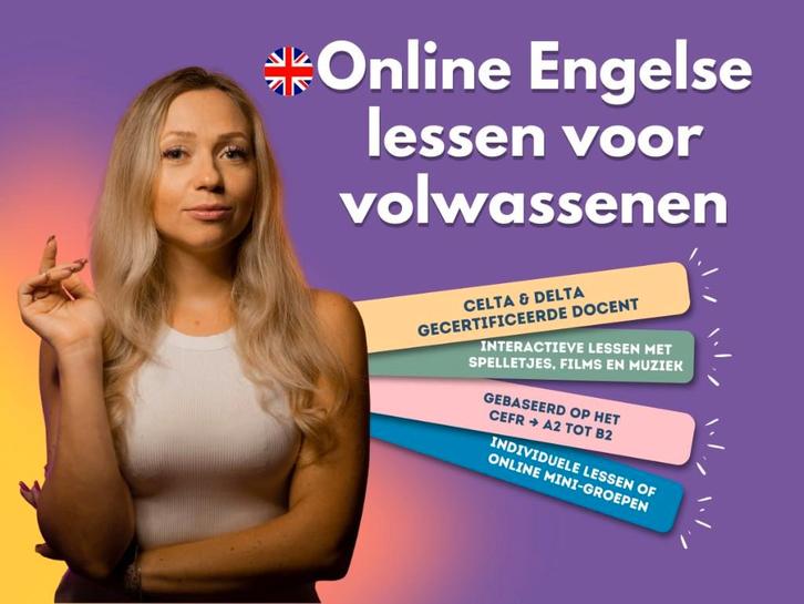 Online English lessons — from €5/hour (groups & 1-to-1), Diensten en Vakmensen, Bijles, Privé-les en Taalles, Bijles, Examen- of Scriptiebegeleiding