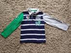 Freestyle jongens poloshirt polo groen blauw wit maat 98, Nieuw, Freestyle, Ophalen of Verzenden, Shirt of Longsleeve