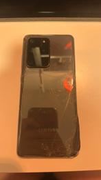 Samsung S20 Ultra grijs 128GB - schade en scherm probleem, Ophalen, Galaxy S20, Zwart, Zo goed als nieuw