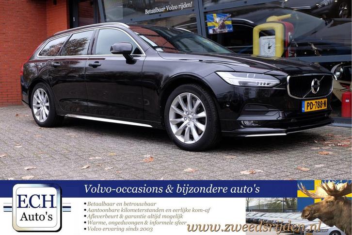 Volvo V90 2.0 T5 261 pk Aut. Polestar Engineered, Leer, Appl, Auto's, Volvo, Bedrijf, Te koop, V90, ABS, Adaptive Cruise Control