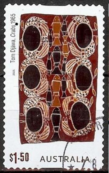 622 Australië 2025 Bark Painting Arnhem Land s/a beschikbaar voor biedingen