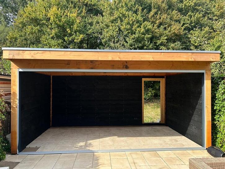 Houten Overkapping Tuin, Tuin en Terras, Bergingen en Tuinkasten, Zo goed als nieuw, Overige typen, Hout, Ophalen of Verzenden
