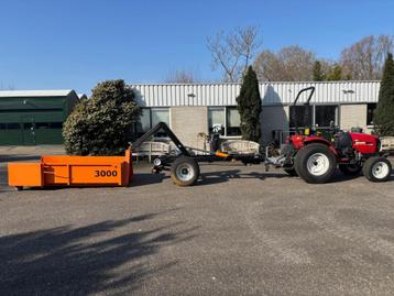 Mini container met haakarm-carrier te huur beschikbaar voor biedingen