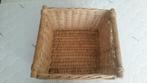 rieten mand, Huis en Inrichting, Woonaccessoires | Schalen en Manden, Ophalen, Gebruikt, Mand, Vierkant