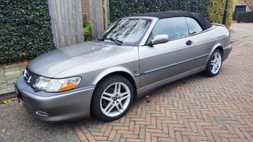 Saab 9-3 2.0 Turbo Aero Cabrio 2002 Grijs beschikbaar voor biedingen