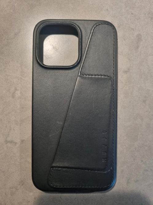 Mujjo i phone 14 pro max lederen case zwart, Telecommunicatie, Mobiele telefoons | Hoesjes en Frontjes | Apple iPhone, Zo goed als nieuw