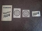Yamaha Raptor 700 RVS warning tags nieuw, Ophalen of Verzenden