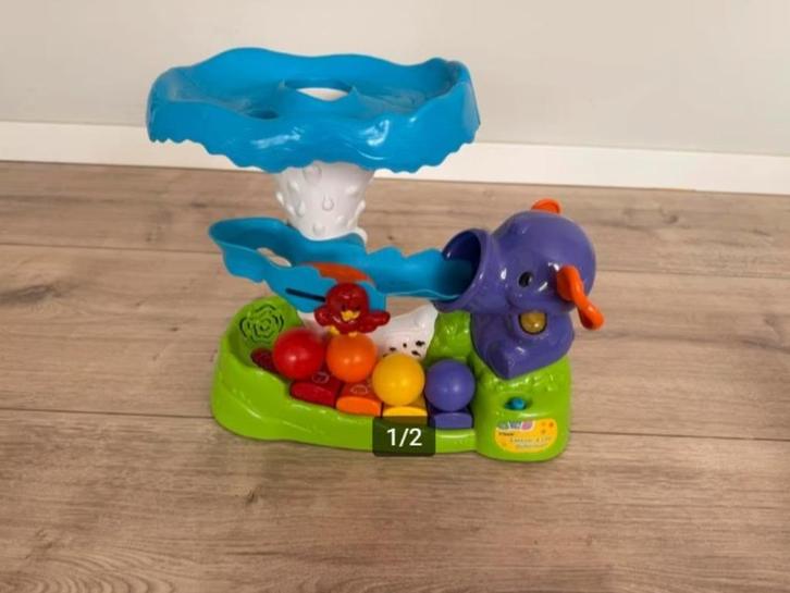 Vtech baby lanceer & leer ballenbaan, Kinderen en Baby's, Speelgoed | Vtech, Zo goed als nieuw, 6 maanden tot 2 jaar, Ophalen of Verzenden