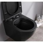 Hangtoilet - Mat Zwart, Doe-het-zelf en Verbouw, Sanitair, Ophalen of Verzenden, Nieuw, Toilet