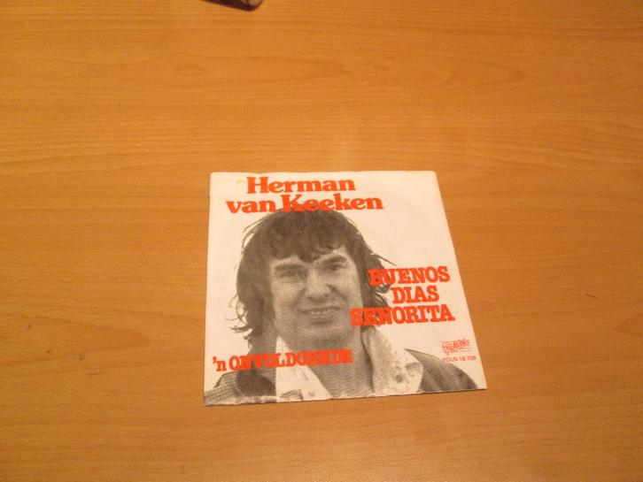 4 singles van Herman Van Keeken (ook per stuk te koop), Cd's en Dvd's, Vinyl Singles, Gebruikt, Pop, Ophalen of Verzenden