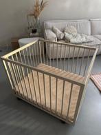Baby box beige, Kinderen en Baby's, Boxen, Ophalen, Zo goed als nieuw, Vierkant, In hoogte verstelbaar