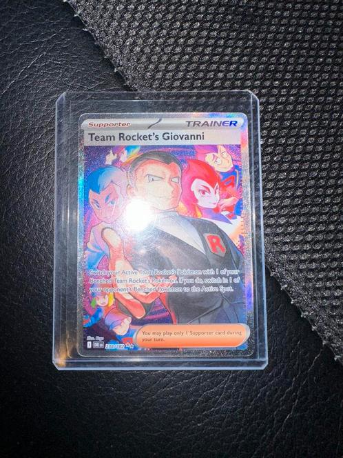 Team rockets Giovanni #238, Hobby en Vrije tijd, Verzamelkaartspellen | Pokémon, Nieuw, Losse kaart, Ophalen of Verzenden