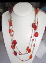 Lange ketting - diverse met kralen / parels / Hangers, Sieraden, Tassen en Uiterlijk, Kettingen, Ophalen of Verzenden, Zo goed als nieuw