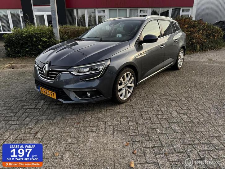 Renault Megane Estate 1.2 TCe GT-Line AUTOMAAT, Auto's, Renault, Bedrijf, Te koop, Mégane, ABS, Achteruitrijcamera, Adaptive Cruise Control