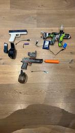 Waterpistool Set - 3 stuks, Kinderen en Baby's, Speelgoed | Buiten | Actiespeelgoed, Ophalen of Verzenden, Gebruikt