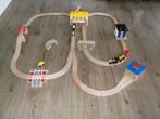 Houten Trein Set met Wasstraat, Brug, Treinen, Remise, Kinderen en Baby's, Speelgoed | Thomas de Trein, Gebruikt, Ophalen of Verzenden