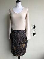 Vanilia Rok 100% zijde (mt: 34/36) RL/5064, Kleding | Dames, Rokken, NVT, Ophalen of Verzenden, Zo goed als nieuw, Vanilia