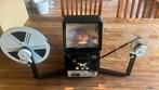 8mm film kijker met ingebouwde lamp, Audio, Tv en Foto, Filmrollen, Ophalen, 8mm film