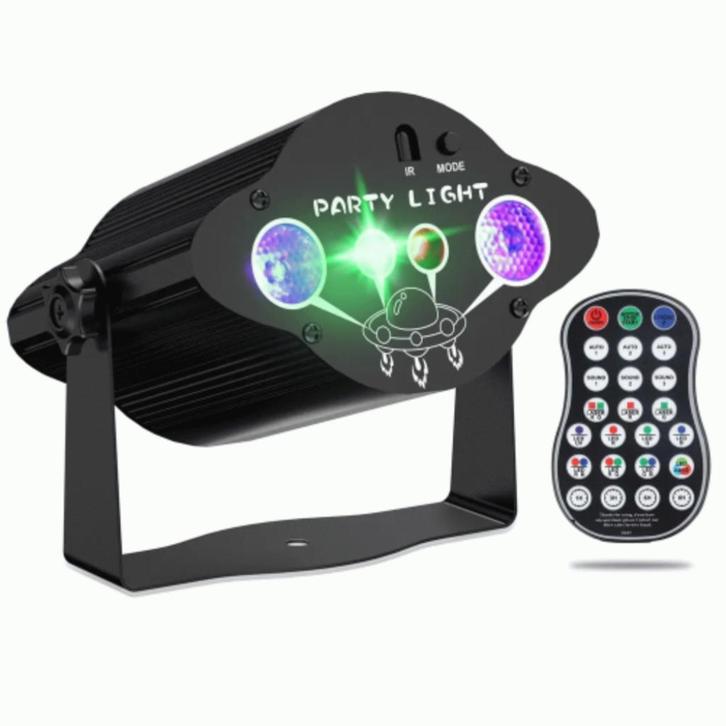 DJLicht RG 3 in 1 laser met afstandsbediening, Muziek en Instrumenten, Licht en Laser, Nieuw, Laser, Geluidgestuurd, Kleur, Stroboscoopeffect