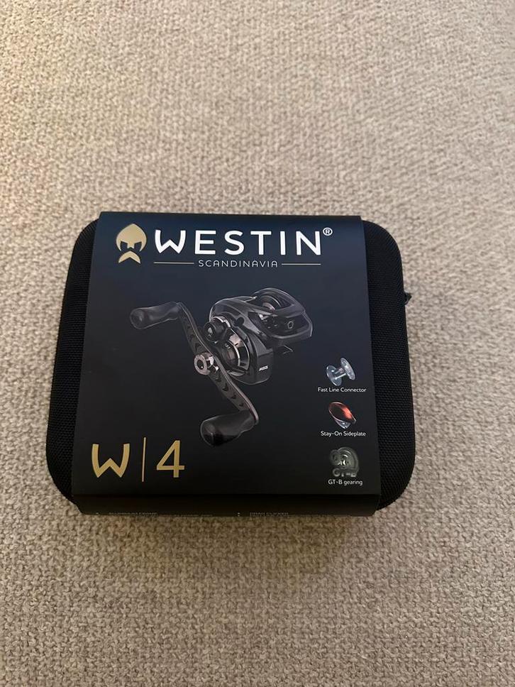 Westin W4 200BC Baitcaster Reel - nog nooit gebruikt!, Watersport en Boten, Hengelsport | Karpervissen, Nieuw, Molen, Ophalen of Verzenden