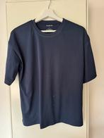 Donkerblauw shein van Gogh shirt., Kleding | Dames, Blauw, Ophalen of Verzenden, Korte mouw, Maat 36 (S)