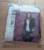 SPLINTERNIEUWE ORIGINELE LADIES GARDIGAN MERK VEST IN ORGINE, Blauw, Maat 46/48 (XL) of groter, Ophalen of Verzenden, LADIES GARDIGAN