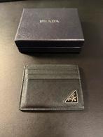 Prada Wallet, Ophalen of Verzenden, Zo goed als nieuw, Zwart, Leer