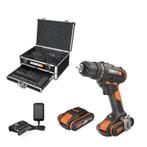 Worx accuboormachine WX100.1 20V (2 accu’s)