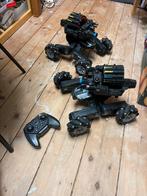 2 bestuurbare nerf auto’s met rook en geluid schieten pijlen, Kinderen en Baby's, Speelgoed | Speelgoedvoertuigen, Verzenden, Zo goed als nieuw