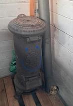 Potkachel op hout - Klassieke Houtkachel, Ophalen, Potkachel, Gebruikt, Vrijstaand