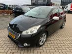 Peugeot 208 1.6 VTI Allure 120PK 5-D 2012 Zwart, Auto's, Peugeot, Voorwielaandrijving, Stof, Zwart, 4 cilinders