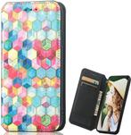 Luxe PU Lederen Wallet Case Set voor Galaxy A22 5G _Kleur #4, Verzenden, Nieuw, Overige modellen, Hoesje of Tasje