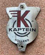 Brommer Balhoofdplaatje - KAPTEIN Mobylette Holland, Verzamelen, Ophalen of Verzenden, Gebruikt, Overige typen