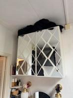 Ikea kledingkast met spiegels, Huis en Inrichting, Kasten | Kledingkasten, Ophalen, Zo goed als nieuw, 50 tot 75 cm, 200 cm of meer