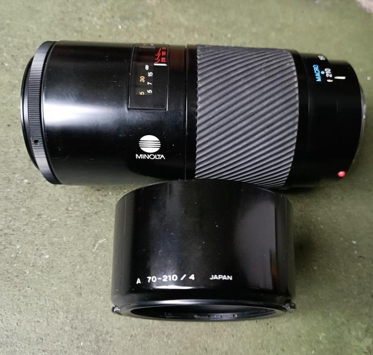 Minolta AF 70-210mm f/4  zoomlens, Audio, Tv en Foto, Fotografie | Lenzen en Objectieven, Zo goed als nieuw, Telelens, Zoom, Ophalen of Verzenden