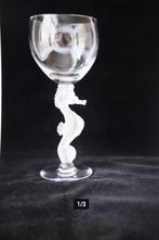 Vintage Cristal de Bayel wijnglas, Antiek en Kunst, Ophalen of Verzenden