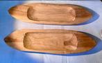 Twee houten dienbladen in goede staat., Ophalen of Verzenden, Zo goed als nieuw, Rechthoekig, Hout