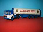 Giessener-Bier  MAN  Tankwagen  Herpa, Ophalen of Verzenden, Zo goed als nieuw, Bus of Vrachtwagen, Herpa