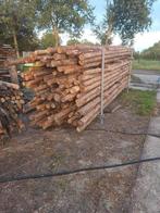 Partij palen. Rondhout, sporen, juffers., Ophalen, Zo goed als nieuw, Hout, 3 tot 6 meter