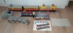 Lego trein 12v 12 volt 7740 zgan 100% compleet netjes boekje, Ophalen of Verzenden, Zo goed als nieuw, Complete set, Lego