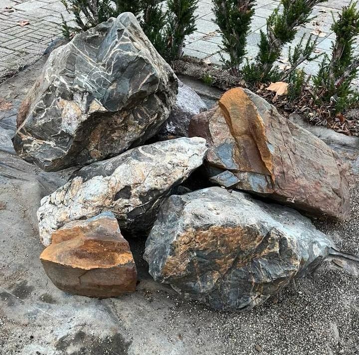 Grote zwerfkeien, Tuin en Terras, Grind, Keien en Split, Ophalen