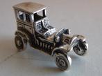 Miniatuur zilver DT48 oude auto zilveren miniaturen, Antiek en Kunst, Verzenden, Zilver