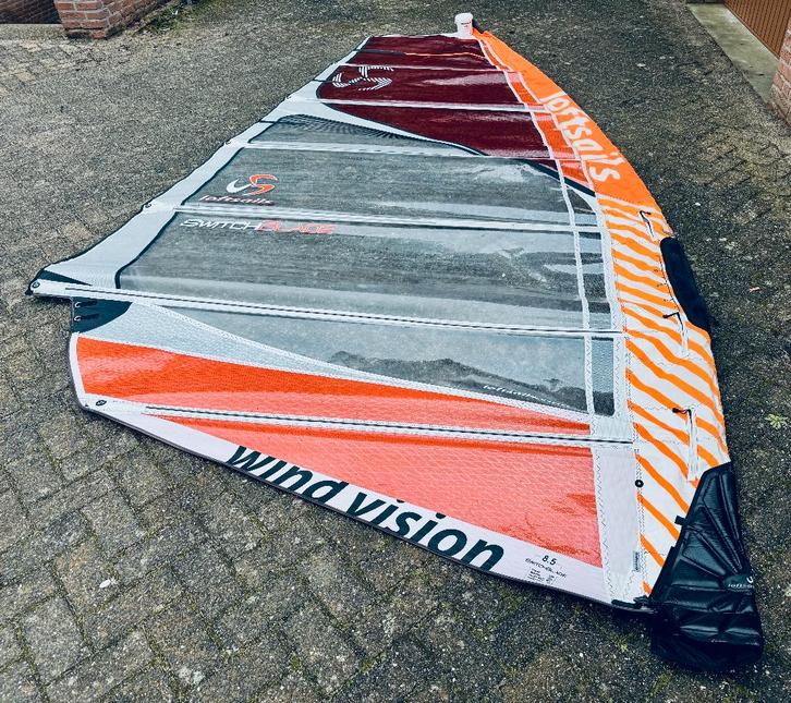 Loftsails Switchblade 8.5 2017, Watersport en Boten, Windsurfen, Gebruikt, Zeil, Met draagtas, 7 m² of meer, Ophalen