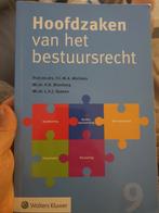 Hoofdzaken van het bestuursrecht, Boeken, Studieboeken en Cursussen, Ophalen of Verzenden, Prof.mr.drs. F.C.M.A. Michiels, Gamma